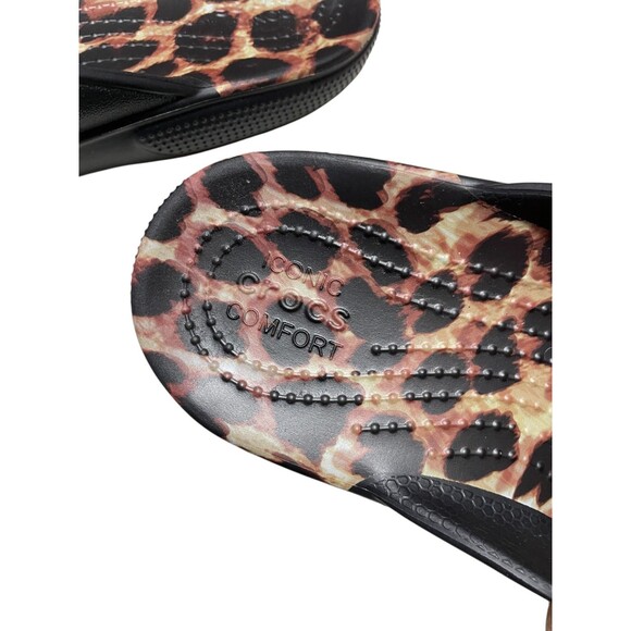 Crocs NEW w/Tags Classic Animal Remix Flip Sandal W 6 M 4 - Picture 4 of 7